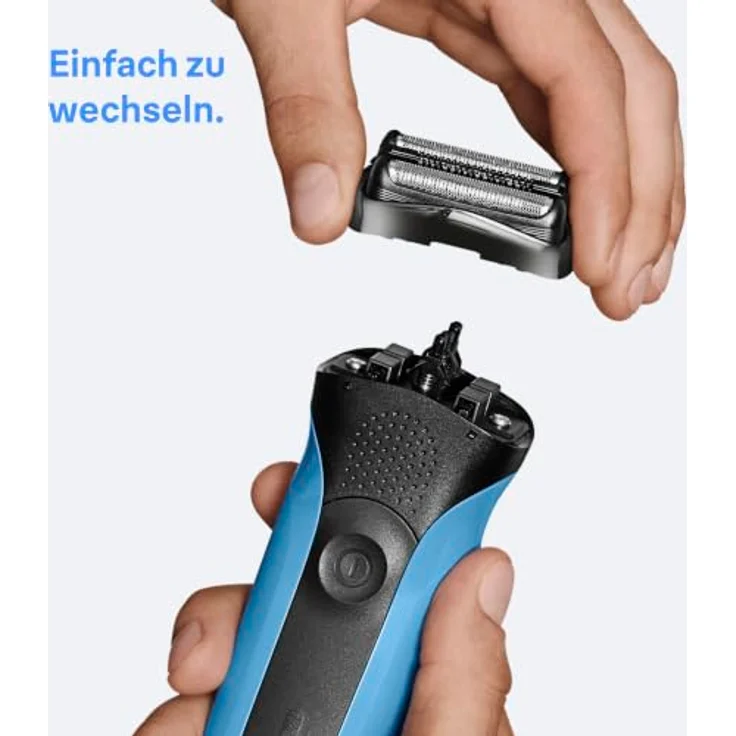 Braun Zubehör Combipack 21B, Ersatzteilset für Series 3 Elektrorasierer mit hautfreundlicher Scherkopf-Technologie – Bild 6