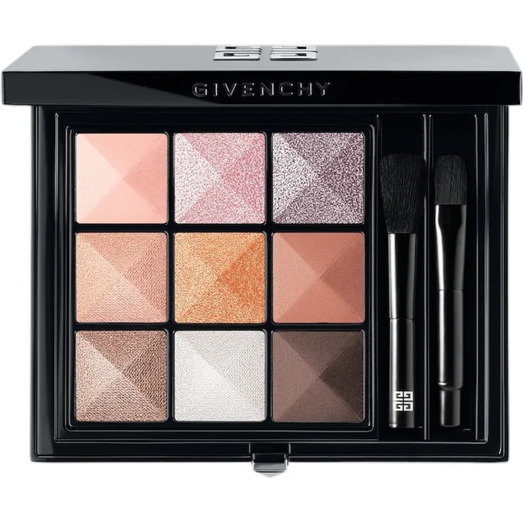 Givenchy Le 9 Lidschattenpalette, 8 g, Farbnuance Le 9.15 mit Satin-, Glitter- und Metallic-Finish