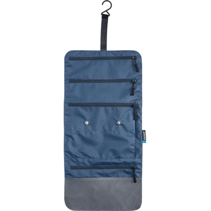 Cocoon Minimalist, Necessaire für Reisen mit herausnehmbarer Plastiktasche, blau – Bild 2