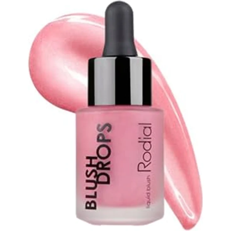 Rodial Blush Drops Frosted Pink 15 ml - Feuchtigkeitsspendendes Gesichts-Rouge, lang anhaltendes Finish, natürlich strahlendes, taufrisches Hautglow, flüssiges rosa Rouge – Bild 1