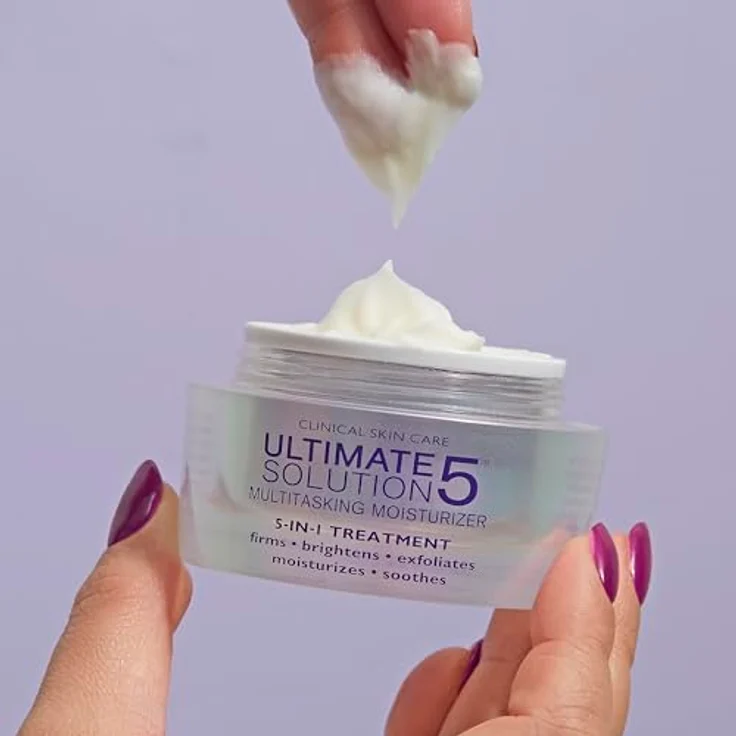 Peter Thomas Roth Ultimate Solution 5 Multitasking Moisturizer, reichhaltige feuchtigkeitsspendende Gesichtscreme für tagsüber und nachts, 50 ml – Bild 2