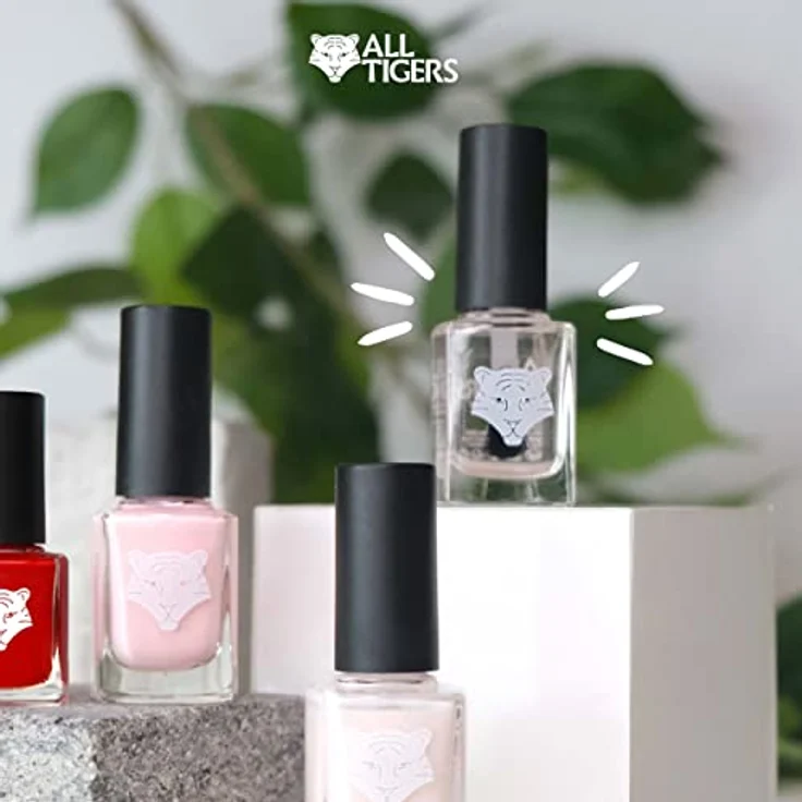 All Tigers - Nagellack - 190 Base + Top coat transparent 11 ml – Bild 4