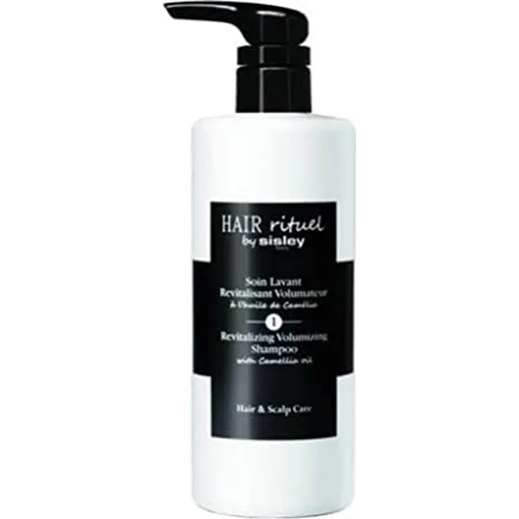 Hair Rituel by Sisley Revitalizing Volumizing Shampoo, 500 ml - Mit Baumwollproteinen und wertvollen Ölen