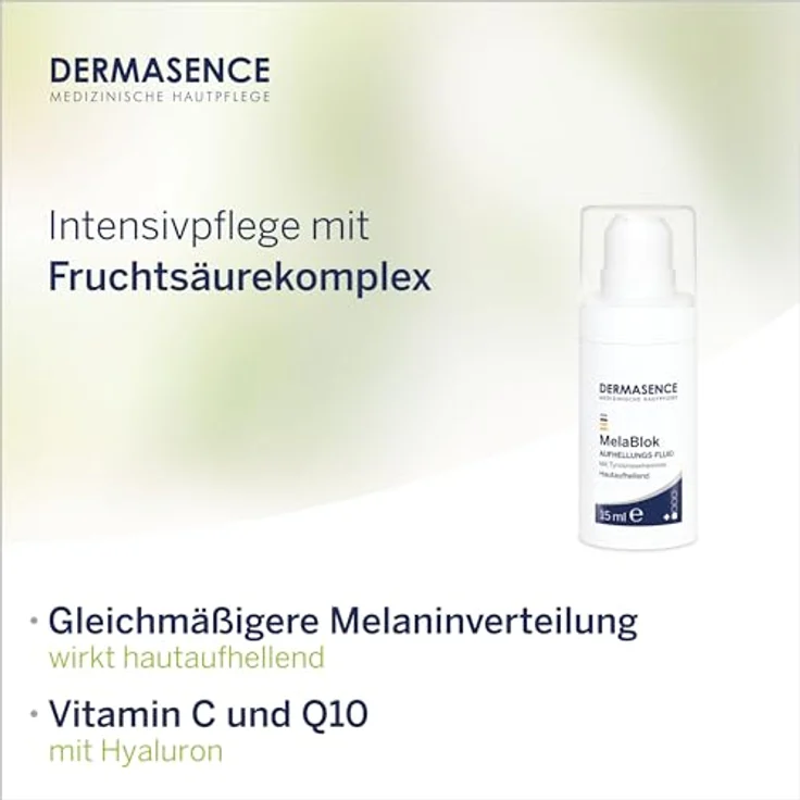 Dermasence MelaBlok Aufhellungs-Fluid Gesichtsfluid 15 ml mit pflegender Wirkung – Bild 4