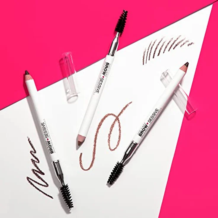 wet n wild Brow-Sessive Brow Pencil, Augenbrauenstift mit präziser Anwendung und Spoolie-Bürste, 1 g, Dark Eyebrown – Bild 8
