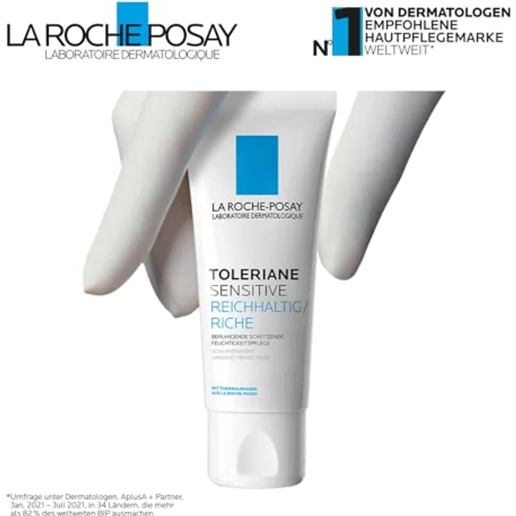 Roche-Posay Toleriane Sensitive Reichhaltige Creme 40 ml Tagespflege, für Damen und Herren – Bild 4