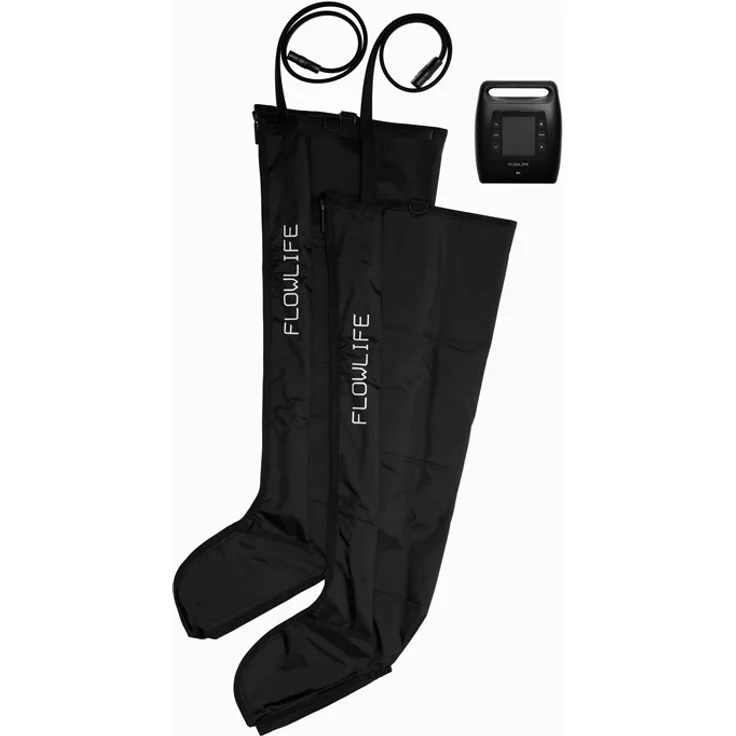 Flowlife Flowpression Boots Pro+ Medium, Massagegerät mit 3 Regenerationsmodi und ergonomischem Design