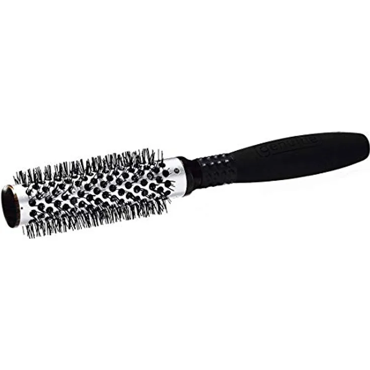 genuine haircare VOLUME STYLER S Rundbürste für 6-12 cm Haar, ultraleicht mit Ceramic Thermo-Hülse, antistatischen Pins, für Volumen-Styling, schwarz
