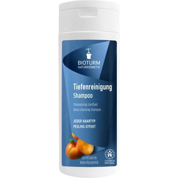 Bioturm Tiefenreinigung Shampoo, 200ml für alle Haartypen, intensive Pflege, Sauberkeit & Glanz
