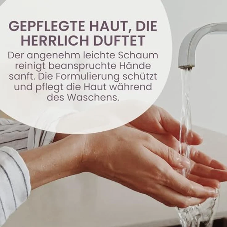 Jean & Len Handseife Marrakech Garden, 250 ml Flüssigseife im Pumpspender, warmer und beruhigender Duft, vegan, für beanspruchte Hände – Bild 4