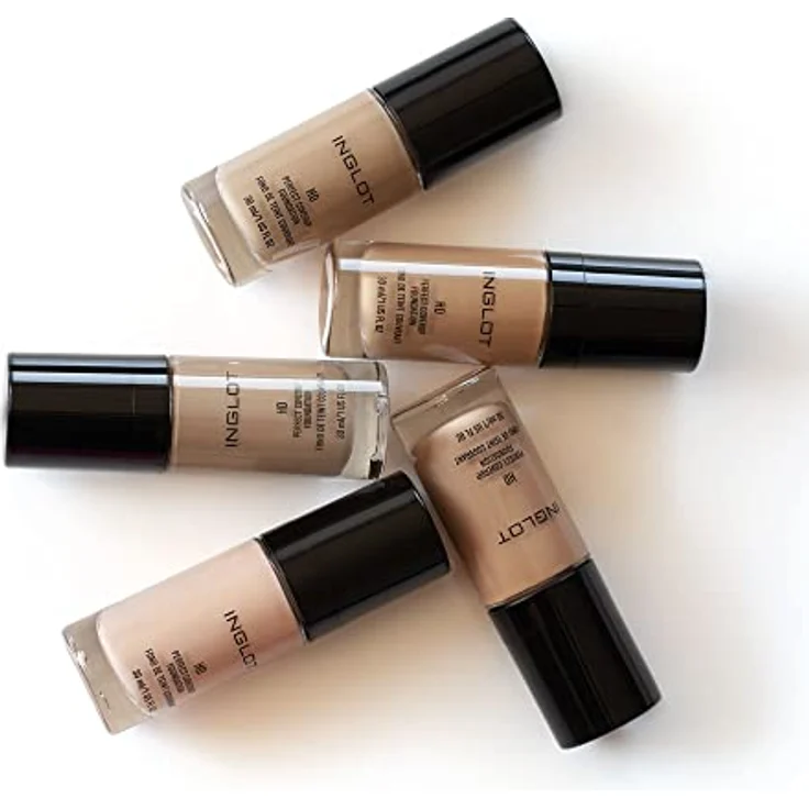 Inglot HD PERFECT COVERUP Foundation 30 ml Nr.82, hypoallergen, für makellosen Teint mit HD-Pigmenten und feuchtigkeitsspendendem Trüffel-Extrakt – Bild 4