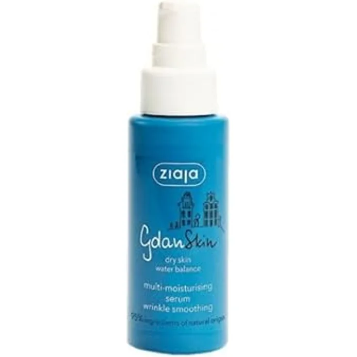 ZIAJA GdanSkin Multi-moisturising Serum 50 ml, Gesichtsserum zur Faltenreduzierung und intensiven Feuchtigkeitspflege for Damen