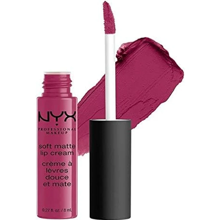NYX Professional Makeup Wedding Soft Matte Lip Cream, Lippenstift in Leon, 8 ml, feuchtigkeitsspendend und langanhaltend – Bild 8