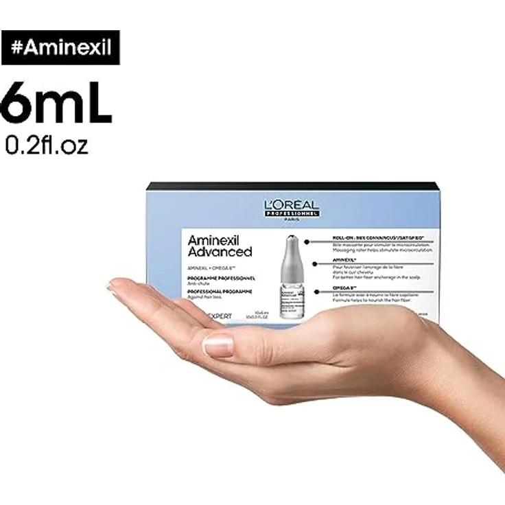L'Oreal Professionnel Serie Expert Aminexil Advanced Roll-On 10 x 6 ml Neu – Bild 6