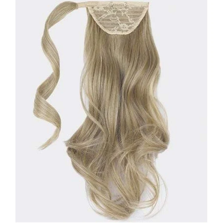 Ellen Wille Power Pieces Haarteil, gewellte Zopfverlängerung in Wine Natural Blonde, 35 cm Länge aus hochwertigem Synthetikhaar – Bild 2