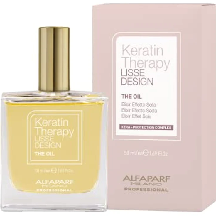 Alfaparf Lisse Design Keratin Therapy The Oil 50ml - Öl-Elixier mit Seideneffekt – Bild 1