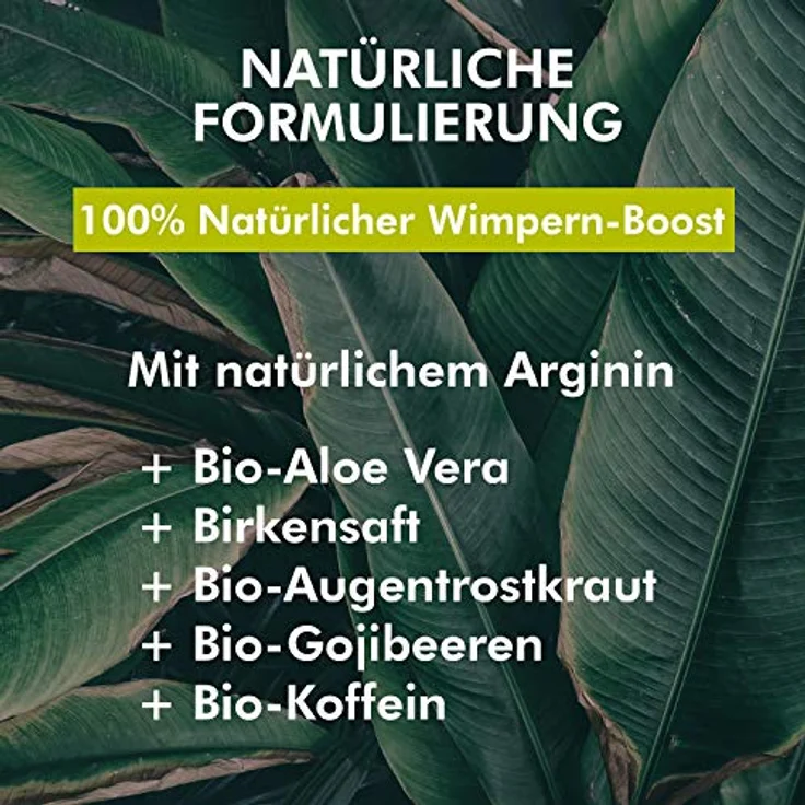 Natürliches Bio Wimpernserum von SANTE Naturkosmetik, Natural Lash Extension Serum, Wimpernbooster für Verlängerung & mehr Wachstum, ohne Hormone, Vegan, 3, 5ml – Bild 4