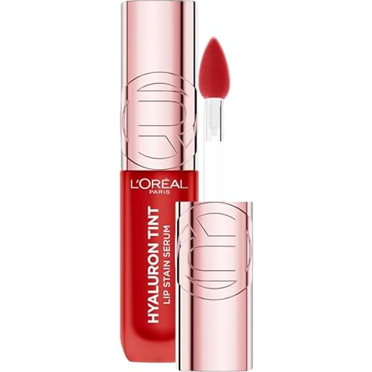 L’Oréal Paris Paradise Hyaluron Tint Lip Stain Serum, 5 ml mit feuchtigkeitsspendendem Effekt und langanhaltendem matt Finish, LE ROUGE PARIS – Bild 1