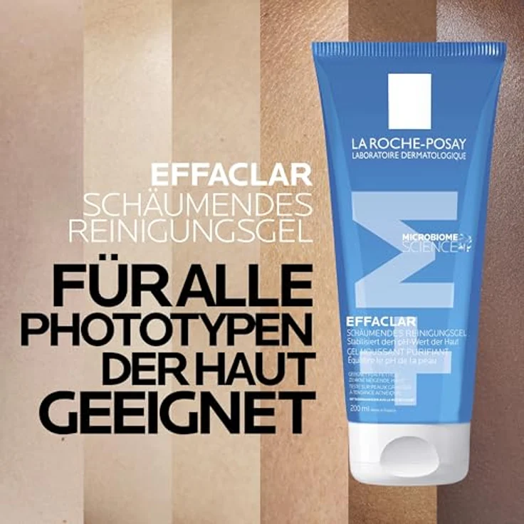 La Roche-Posay Effaclar Schäumendes Gesichtsreinigungsgel 200 ml mit reinigender Wirkung – Bild 5