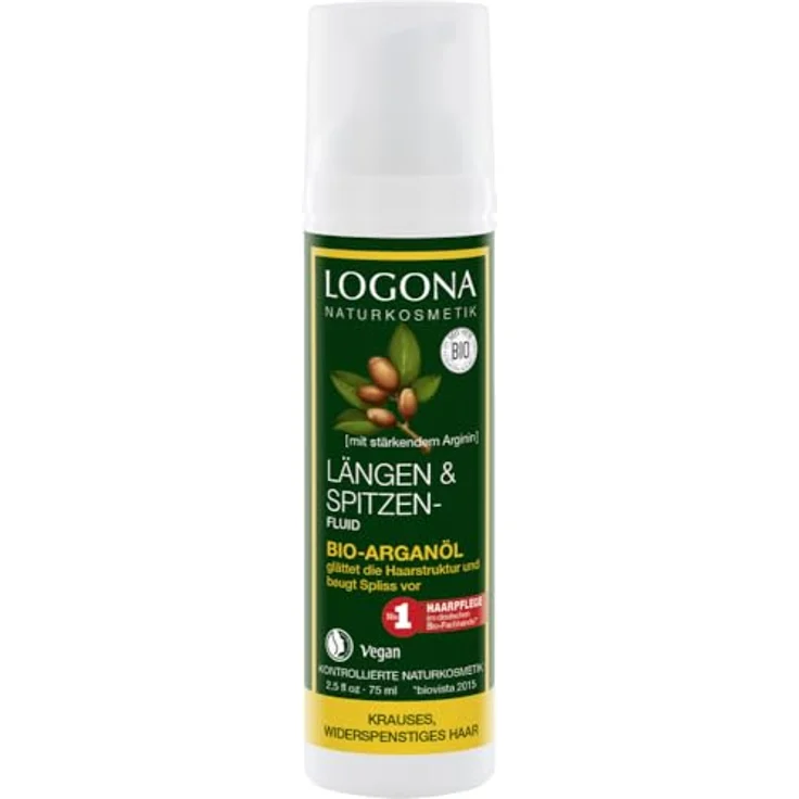Logona Längen- und Spitzenfluid Bio-Arganöl 75 ml – Bild 2