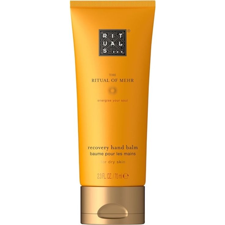 RITUALS The Ritual Of Mehr Recovery Hand Balm, regenerierender Handbalsam mit Zedernholz und Süßorange, 70 ml