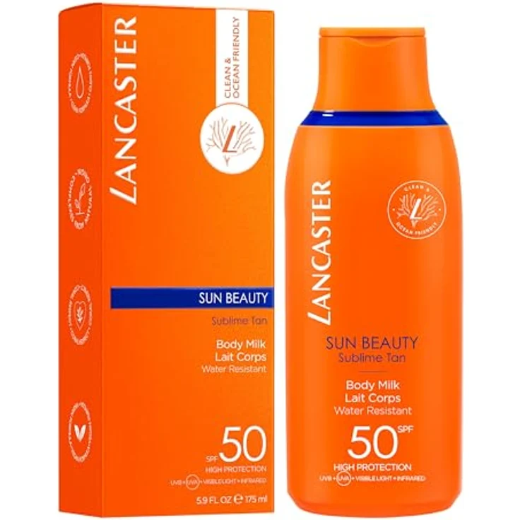 Lancaster Sun Beauty Body Milk SPF 50 175 ml – Bild 2