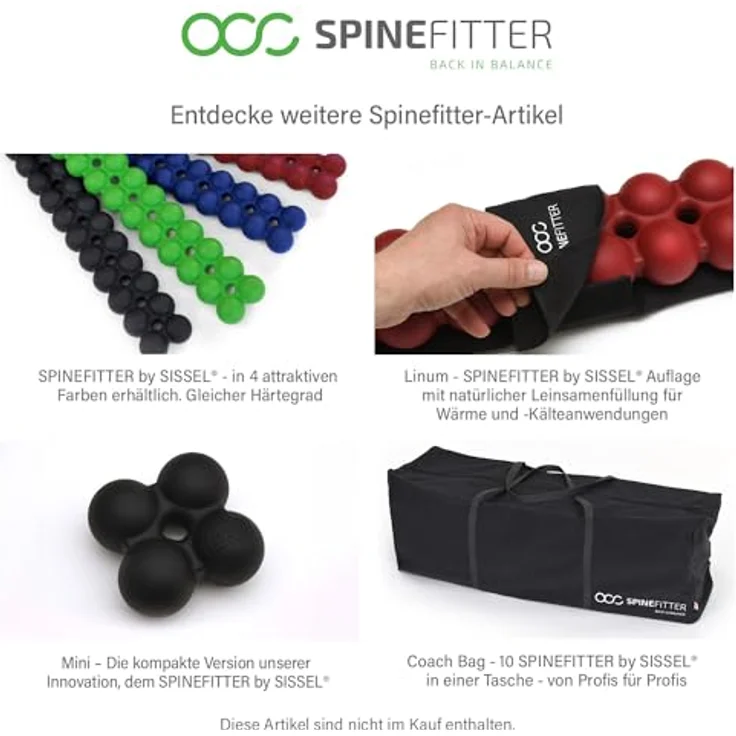 SISSEL SPINEFITTER® Trigger Tool, Massagegerät zur gezielten Lockerung von Triggerpunkten, melonengelb – Bild 9