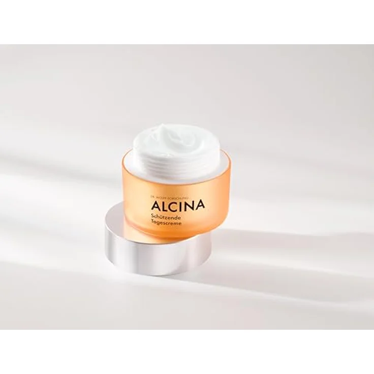 ALCINA Schützende Tagescreme LSF 30-1 x 50 ml - Mit Hyaluron und Sheabutter, schützt vor sonnenbedingten Pigmentflecken – Bild 4