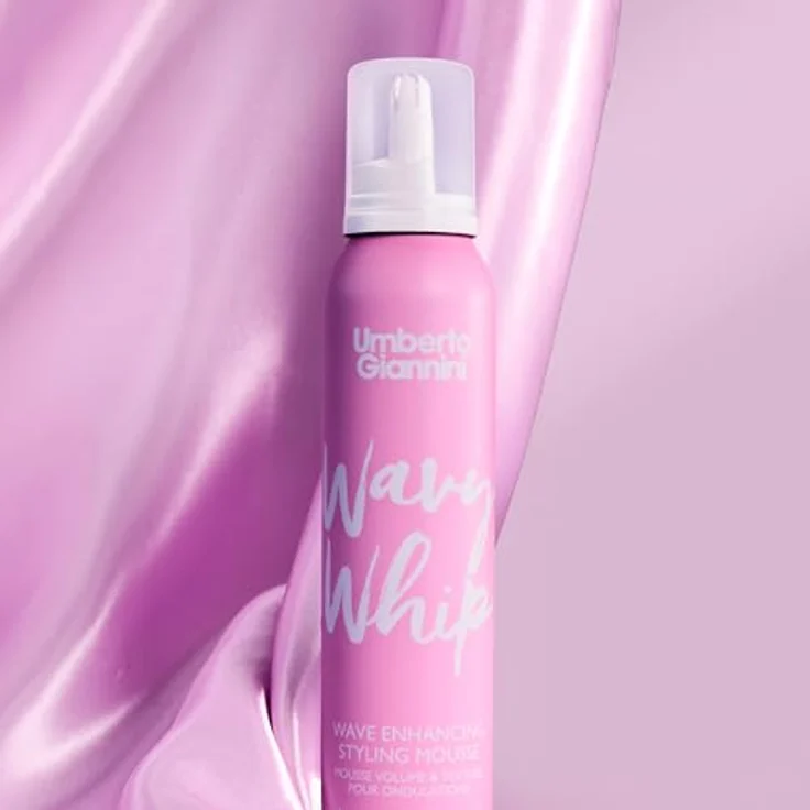 Umberto Giannini Dreamy Waves Styling Mousse, 200 ml - für voluminöse, frizzfreie Wellen mit ganztägigem Halt – Bild 1