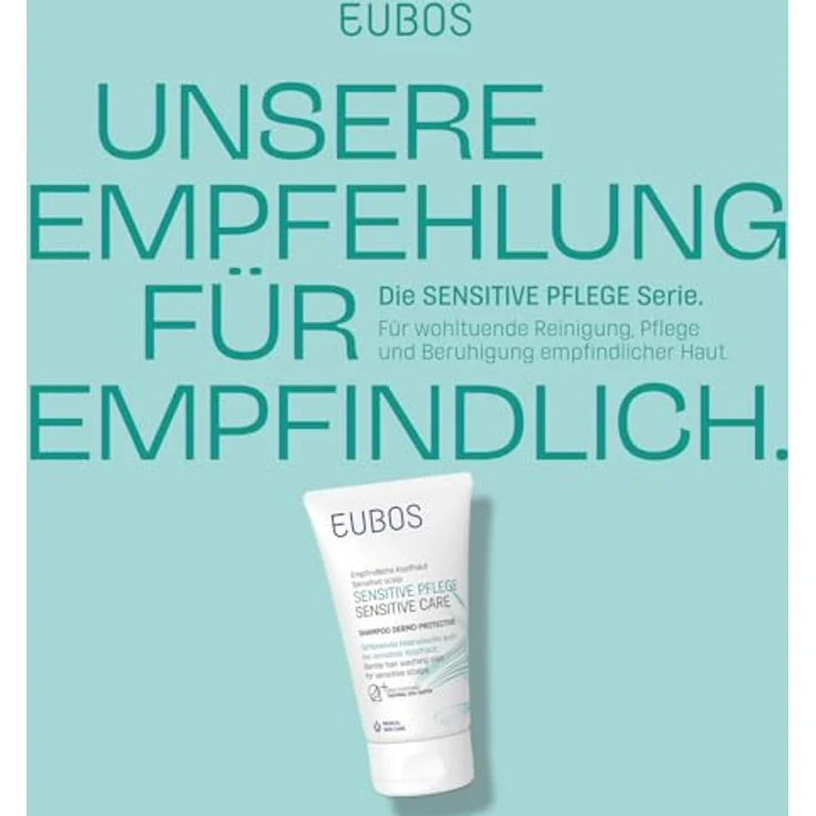 EUBOS SENSITIVE Shampoo Dermo Protectiv, 150 ml - sanfte Pflege für empfindliche Kopfhaut – Bild 2