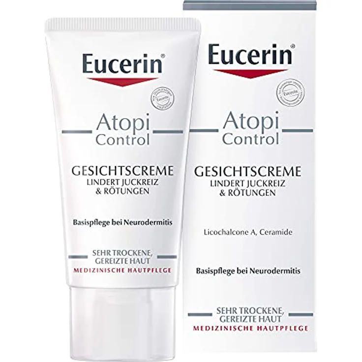 Eucerin Tagespflege AtopiControl Gesichtscreme 50 ml mit pflegender Wirkung – Bild 2