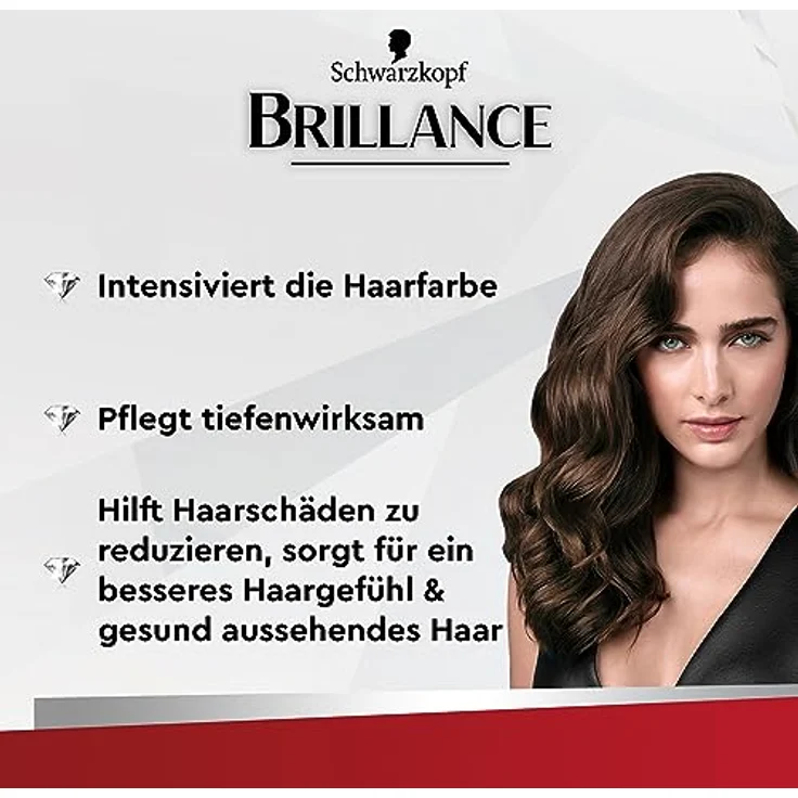 Brillance Glanz-Behandlung, Haar Glossing Kühles Blond (1 x 150 ml), temporäre Haarfarbe, die wie eine Haarmaske angewendet werden kann, hält bis zu 4 Haarwäschen – Bild 4