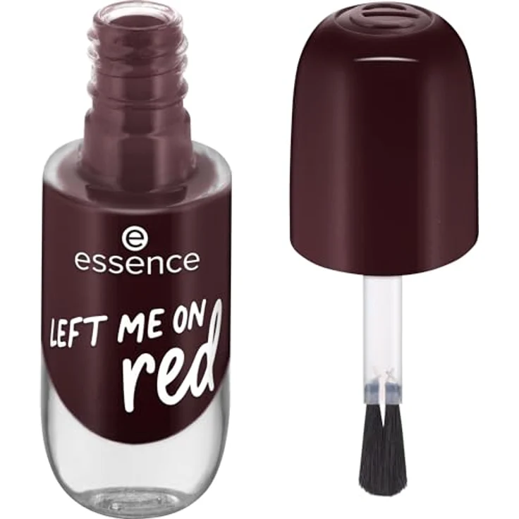 essence cosmetics gel nail colour, Nagellack, Nr. 72, Rot, langanhaltend, Expressergebnis, schnelltrocknend, glänzend, farbintensiv, vegan, ohne Mikroplastikpartikel, ohne Parfüm, ohne Parabene, 1er Pack (8ml) – Bild 1