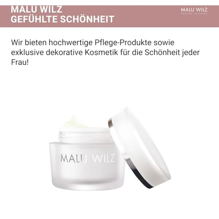Malu Wilz Winter Cream Feuchtigkeitscreme Gesicht 50ml I Intensive Gesichtspflege für winterstrapazierte, trockene Haut I 24 Stunden Pflege – Bild 2