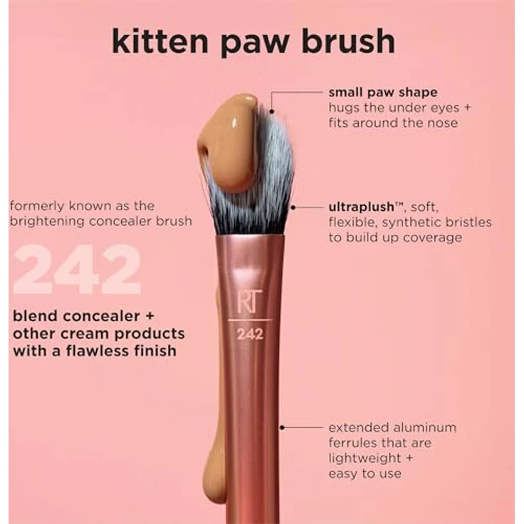 Real Techniques Brushes RT 242 Brightening Concealer Brush Concealer-Pinsel – Bild 2