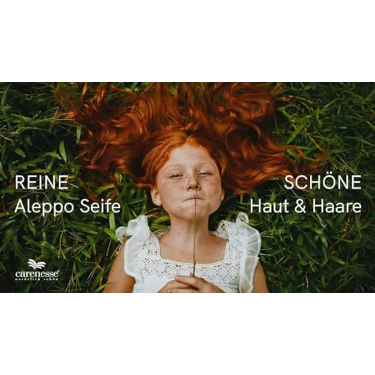 Carenesse® Original Aleppo LUXUS Lorbeeröl & Olivenöl Seife, 70% Lorbeeröl, 30% Olivenöl, veganes Naturprodukt, Hand- und Haarwaschseife, 125g – Bild 5