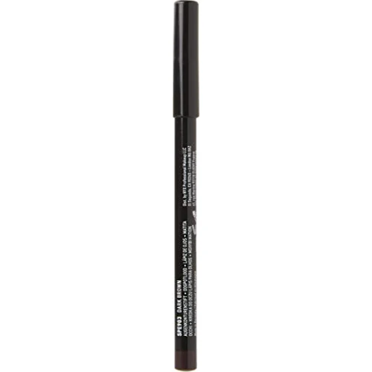 NYX Professional Makeup Eye and Eyebrow Pencil, Präziser Eyeliner in Dark Brown, 1.2 g, wasserfest und langanhaltend – Bild 3