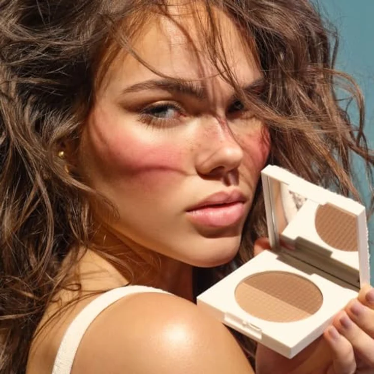 ARTDECO Bronzing Powder St. Tropez Tan, 9 g - Bronzer mit kühl abgestimmten Farbtönen und samtig weicher Textur – Bild 4