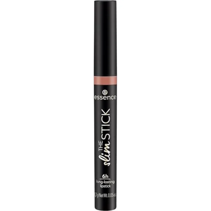 essence cosmetics THE slim STICK, Lippenstift Nr. 102 Nude, langanhaltend pflegend Expressergebnis farbintensiv matt vegan 1er Pack (1.7g) – Bild 2