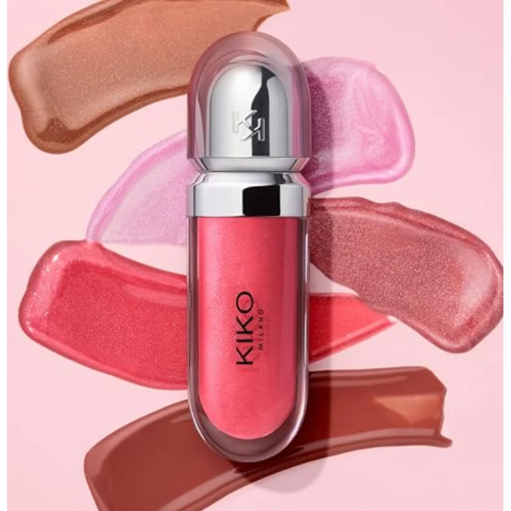 KIKO Milano 3D Hydra Lipgloss, hydrierendes Lipgloss mit hochglänzendem Finish, Farbton 32 Pearly Natural Rose, 6.5 ml – Bild 11