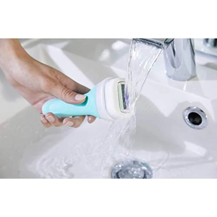 Wilkinson Sword Intuition Sensitive Care Damen Rasierer mit 6 Ersatzklingen – Bild 6