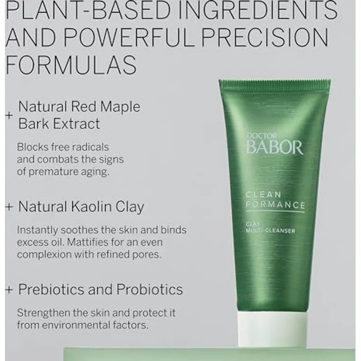 Babor Cleanformance Clay Multi-Cleanser 50 ml, für Damen und Herren  – Bild 3