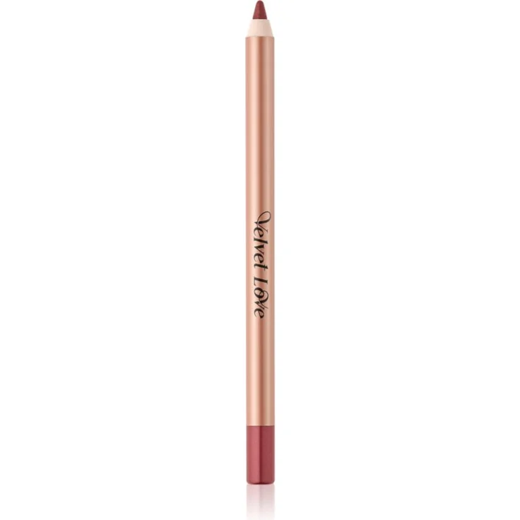 ZOEVA Velvet Love Eyeliner Pencil, Eyeliner in Metallic Ruby, 1,2 g mit intensivem Farbauftrag für präzise Konturen