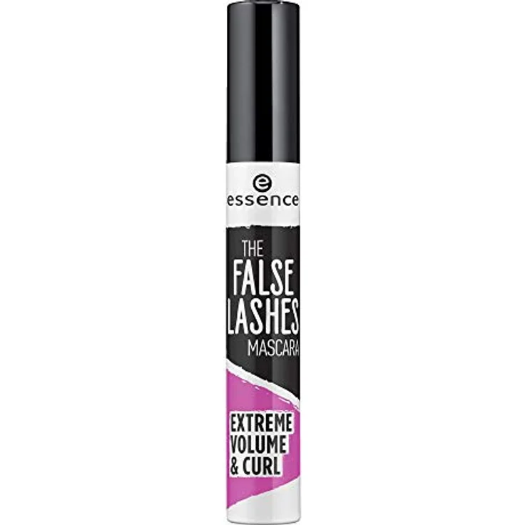 essence THE FALSE LASHES MASCARA EXTREME VOLUME & CURL, Wimperntusche, schwarz, schwunggebend, volumengebend, vegan, ohne Parfüm, ohne Alkohol (10ml) – Bild 2