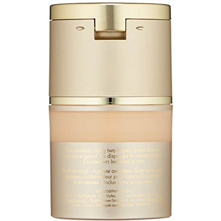 Stila Stay All Day Foundation & Concealer, 30 ml, Fair 2 - Langanhaltende Foundation mit mattem Finish für einen ebenmäßigen Teint – Bild 4