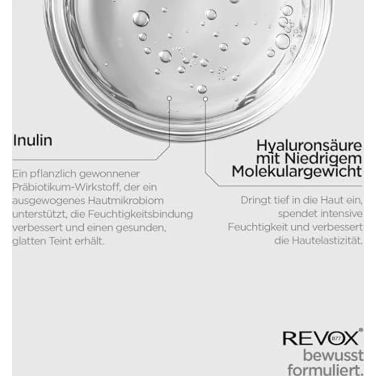 REVOX B77 Just Hyaluronic Acid, Gesichtsserum mit 3% Hyaluronsäure, 250 ml – Bild 3