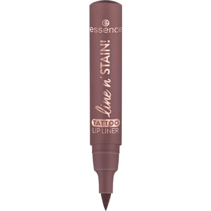 essence line n' STAIN! TATTOO LIP LINER, Nr. 03, Violett, langanhaltend, vegan, ohne Parfüm, ohne Alkohol, ohne Parabene, 2.5ml