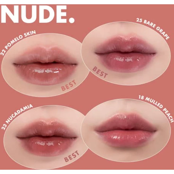 rom&nd Juicy Lasting Lipgloss Farbton 11 Pink Pumpkin, hochpigmentiert, 5,5 g mit langanhaltendem Glanz und Feuchtigkeitsspende – Bild 8