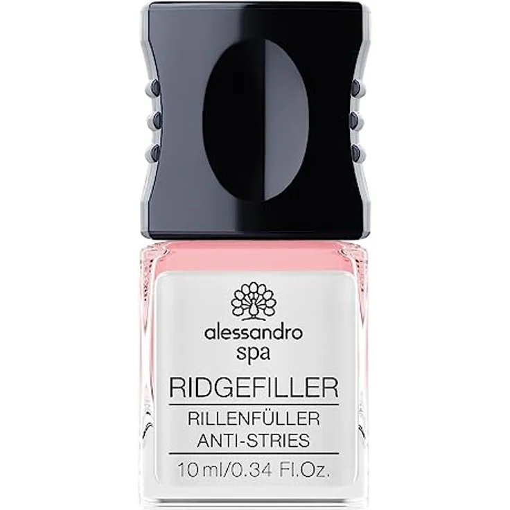 Alessandro Spa Rillenfüller 10 ml Transparent, Pflege-Nagellack – Bild 2