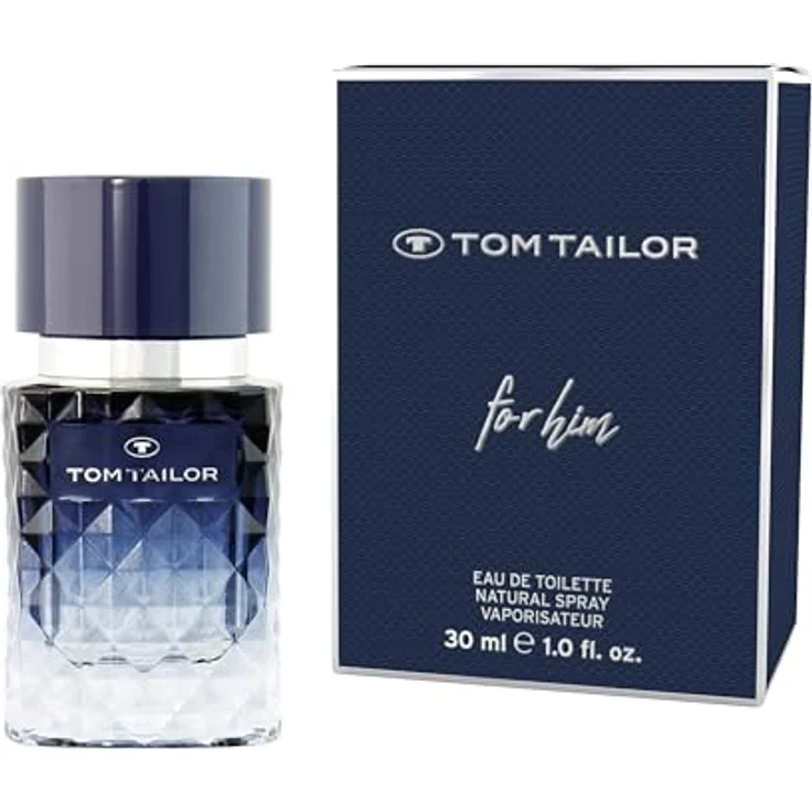Tom Tailor® For Him Eau de Toilette Natural Spray, frischer hölzerner Duft im modernem Flakon – Bild 1